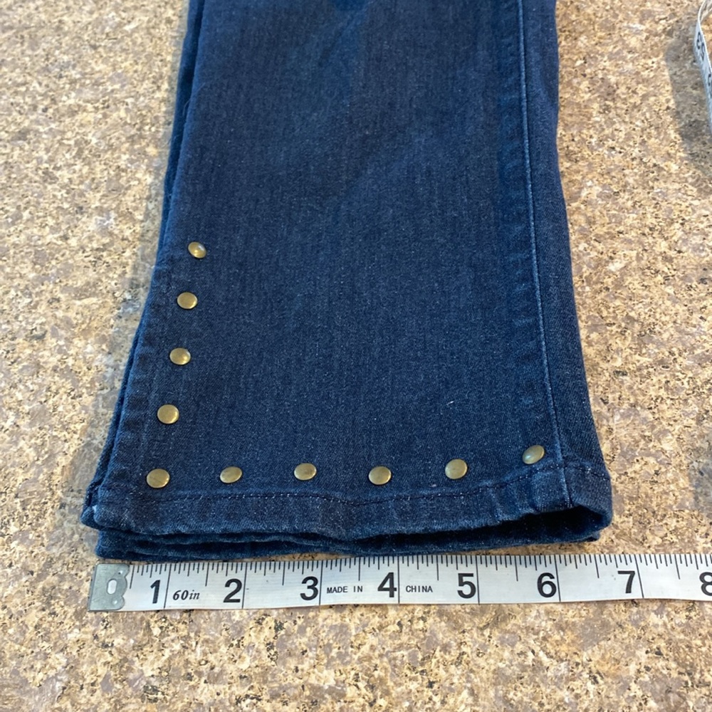 NWT Coldwater Creek Dark Wash Blue Jeans Size 4 (1 Pair Only) - Picture 7 of 13